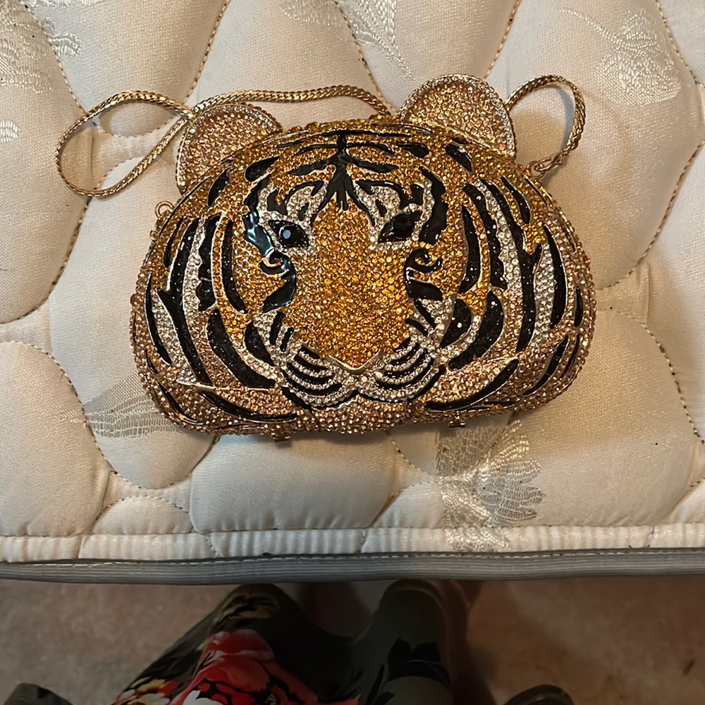 Animal Print Clutch